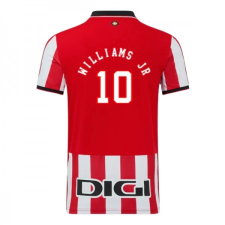 Virallinen pelipaita Athletic Bilbao Williams JR 10 Koti 2025-26 Lyhythihainen - Miesten